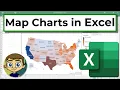 Create a Map Chart in Excel