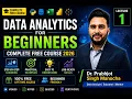 Data Analytics for Beginners Complete Free Course 2026 Lecture 1