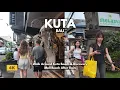 KUTA, Bali After Rain | Walk Around Kuta Beach \u0026 Discovery Mall | Bali Walking Tour [4K/60fps]