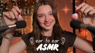 ASMR Ear to Ear 🤍 The Sweetest Triggers for Tingles | 耳から耳へ 🤍 最高に甘いトリガーでゾクゾク体験 ✨