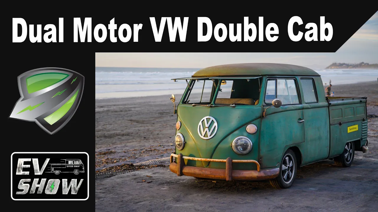 Electric Dual Motor Volkswagen Double Cab Pickup