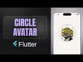 CircleAvatar widget Flutter