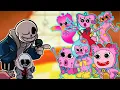 Download Lagu FNF Bonely One ( Sans and Kissy missy) Characters Sing It (Everyone Sings Bonely One) ALL CHARACTERS