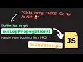 JavaScript Event Bubbling How stopPropagation Works with Real Examples Event handling