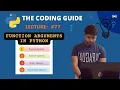 Function Arguments In Python Types of Parameters Python Tutorials For Beginners