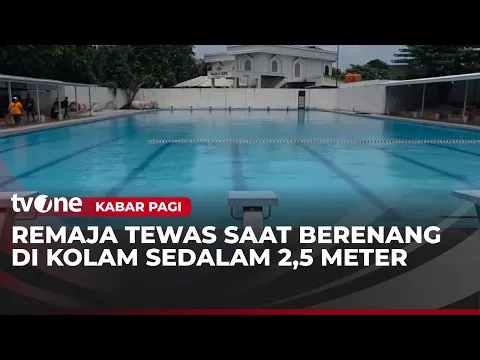 Remaja Berenang di Kolam Sedalam 2,5 Meter Tewas Tenggelam