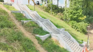 Atlanta beltline fans call it The Stairway To Nowhere WSB-TV