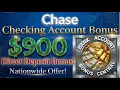 Chase Bank 900 Checking Account Bonus Nationwide Offer How long does a Chase Shutdown Last