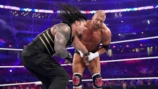 roman reigns vs triple h in wrestlemania no mercy