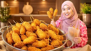 Corndog Cheese 50 Sen Hanya 3 Bahan‼️