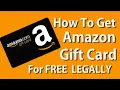 How To Get FREE Amazon Gift Cards No Human Verification Working LEGIT Free Money