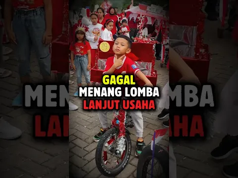 Gagal Menang Lomba 17-an, Bocah Ini Malah Cari Cuan! 😂