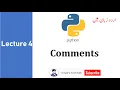 04 Comments in python Urdu Hindi
