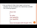 structure initialization in C