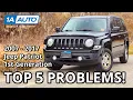 Top 5 Problems Jeep Patriot SUV 2007-2017 1st Generation