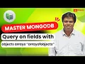 MongoDB Query on fields with objects arrays - arrayofobjects query objects