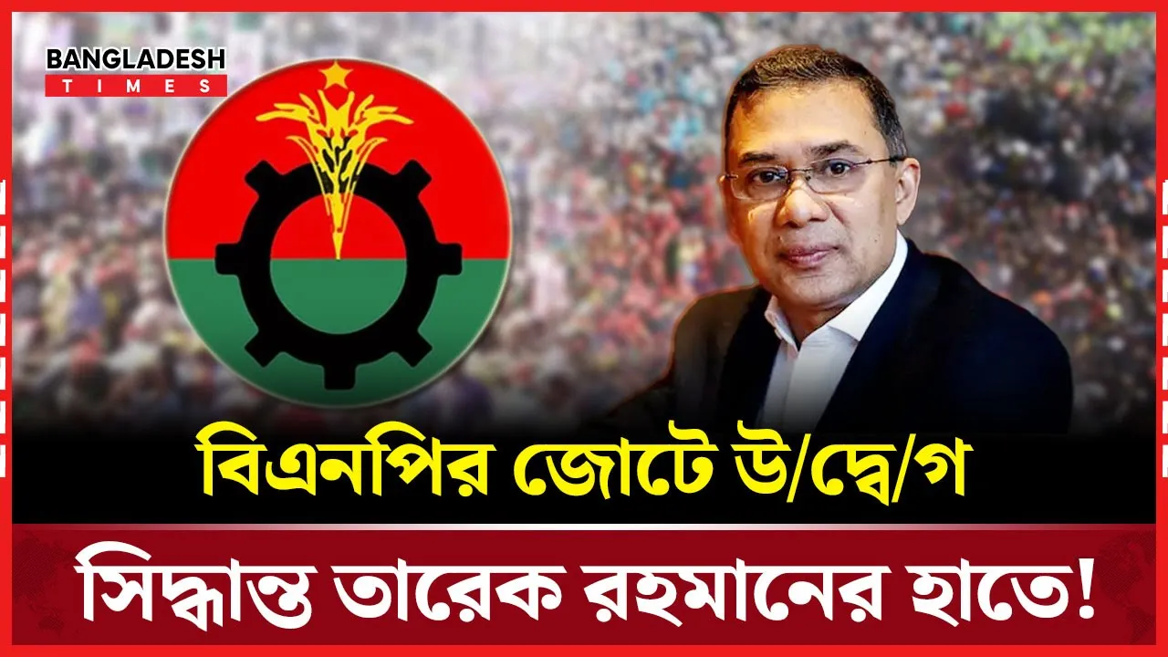 শরিকদের আসন বণ্টন নিয়ে বিএনপিতে নতুন চিন্তা