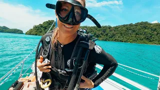 Abandoned beach bar, a waterfall and Losing something overboard | Episode 190 (Sailing Catalpa)