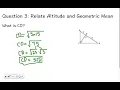 Geometry 7-4 Similarity in Right Triangles