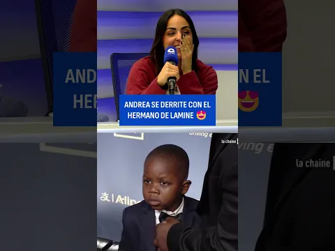 La reacción de Andrea Peláez al ver al hermano de Lamine Yamal en la Gala del Balón de Oro 2026