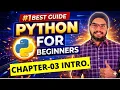 Chapter-03 Introduction Content Python Tutorials For Beginners
