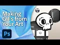 Download Lagu How do I Create a GIF in Photoshop - Animate your Art! | Adobe Photoshop | Creative Cloud