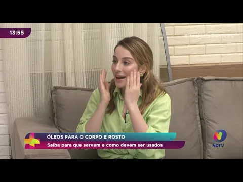 Óleos para o corpo e rosto