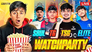 🛑FREE FIRE IQOO OG TSG VS TOTALGAMING VS S8ul WATCHPARTY - TSG MANN