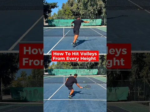 Volley Technique: Low vs Mid vs High Balls