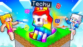 I Pretended to be an OP DOG on ONE BLOCK!