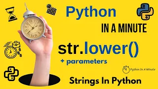 str lower - Convert All Characters in Python Strings to Lowercase