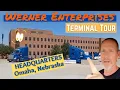 Tour of Werner Terminal Omaha Nebraska WERNER ENTERPRISES HEADQUARTERS Werner Trucking Driver