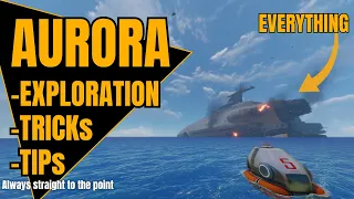 Aurora FULL Walkthrough in Subnautica ALL CODES SAFETY