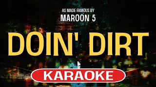 Download Doin Dirt (Karaoke Version) - Maroon 5 MP3