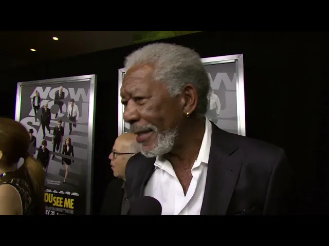 Now You See Me - I maghi del crimine | Featurette | Intervista a Morgan Freeman alla premiere di New York
