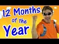 Download Lagu 12 Months of the Year | Exercise Song for Kids | Learn the Months | Jack Hartmann