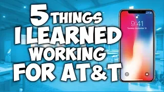 5 Things I Learned Working For AT T