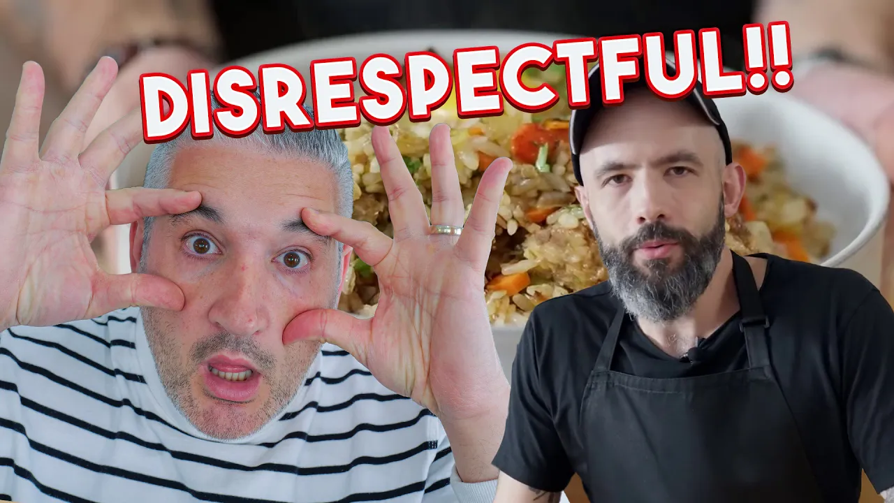 Reacting to Outrageous Italian Egg Fried Rice: Disrespecting Asian Cuisine? 