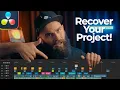FIX Corrupted DaVinci Resolve Project That Keeps Crashing