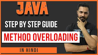 Java tutorial in Hindi for beginners JAVA Method Overloading in Hindi
