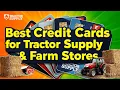 Best Credit Cards for Tractor Supply Farm Stores 5 Back on Feed Fence Seeds