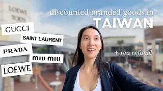 LARGEST OUTLET MALL IN TAIWAN day 5 in taipei