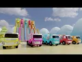 Download Lagu apprendre les couleurs avec les Vehicules de rue Camion à ordures des balles