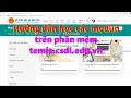 Download Lagu Hướng dẫn học các modun trên phần mềm temis.csdl.edu.vn MP3