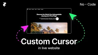 How to make custom cursors in Framer Beginner tutorial