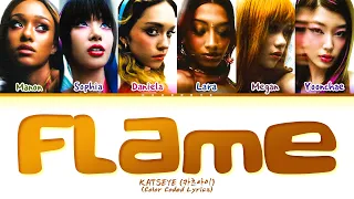 KATSEYE Flame Jentry Chau Vs The Underworld OST Lyrics Color Coded Lyrics 