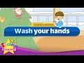 [Imperative sentence] Wash your hands - Easy Dialogue - Role Play