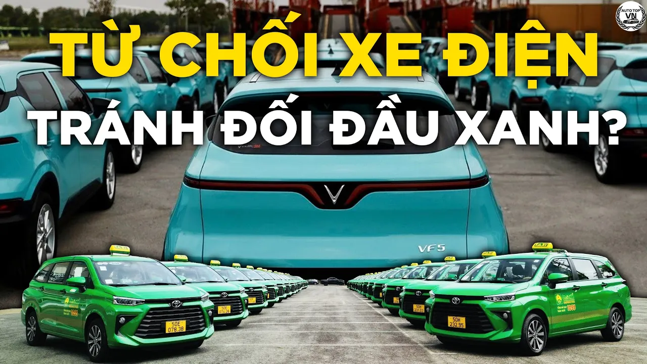 Outline Video Mai Linh Tiếp Bước Vinasun ĐỊNH KIẾN Với Xe Điện, Đầu Tư Xe Hybrid Tránh Đối Đầu Xanh SM? |AutoTopVN