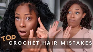 TOP CROCHET BRAID MISTAKES| 2021 EDITION