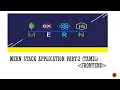 MERN STACK TUTORIAL CRUD PART - 2 Explained in TAMIL FRONTEND 2022